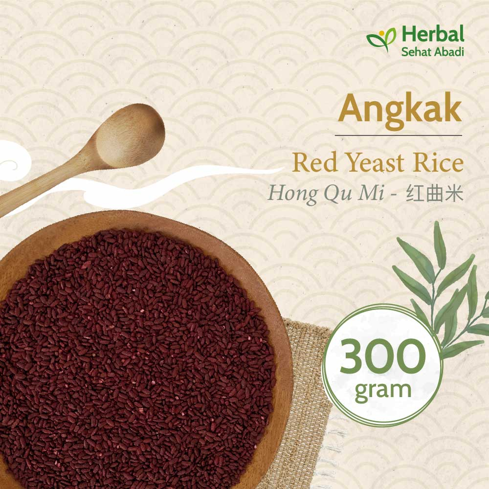 

Angkak 300 gr / Beras Merah / Red Yeast Rice / Hong Qu Mi (红曲米)