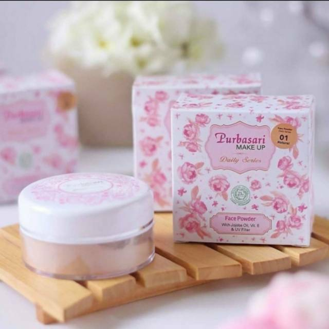 Purbasari Daily Series Face Powder - Bedak Tabur 30gr