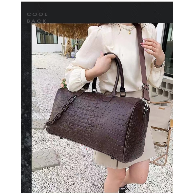 BJ60935 - COFFEE/BROWN/BLACK - TAS SLEMPANG JINJING TOTEBAG HANDBAG TRAVEL BAG GYM TALI RANTAI TAS WANITA FASHION IMPORT MODIS ELEGAN TERMURAH TERLARIS TERBARU BAGSTORE JAKARTA TAS BATAM  ZCJ0935