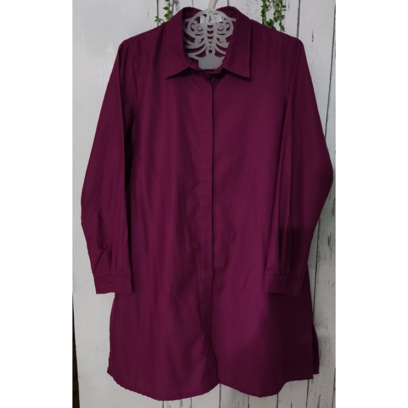 Preloved Geulis Daily Tunik Magenta