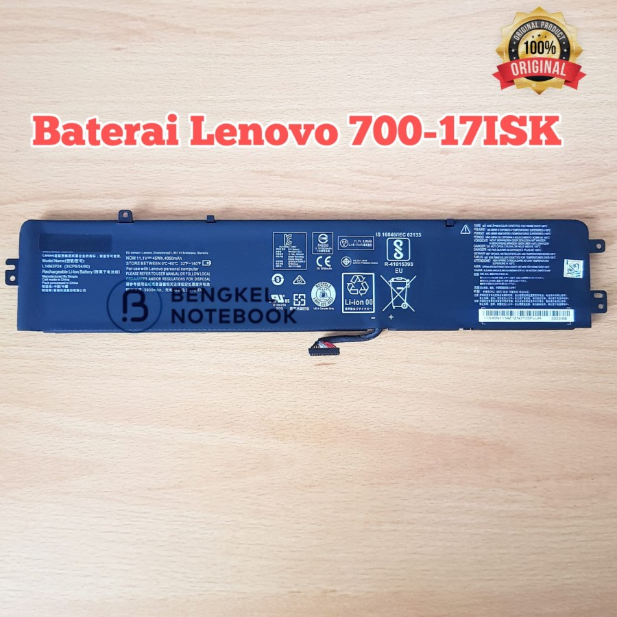 Baterai Lenovo 700-17ISK Y700-14ISK Y720-14ISK L14M4P24 L14S3P24 L16M3P24 L14M3P24