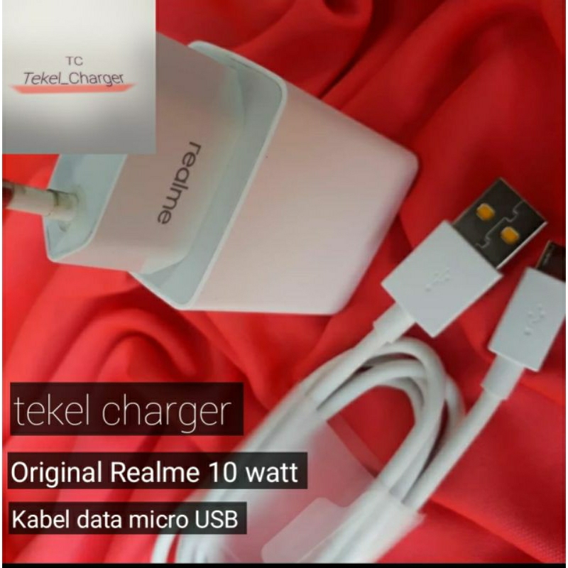 charger original realme bekas 10 watt