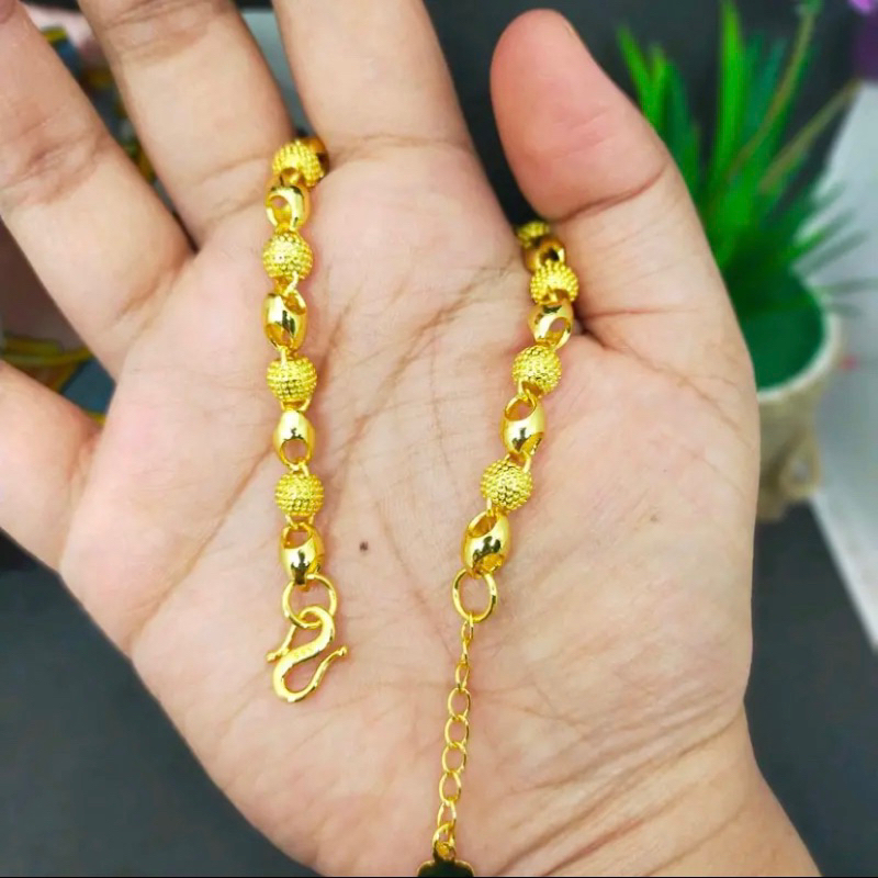 gelang hongkong 987 motif terbaru produk import bebas pajak