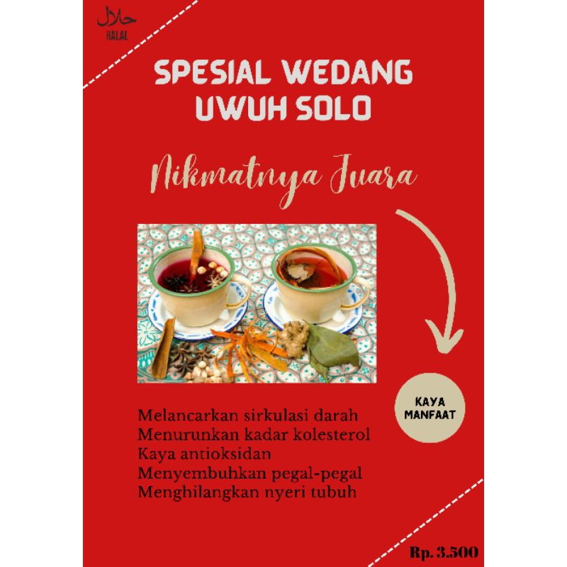 

Wedang Uwuh Gula Batu