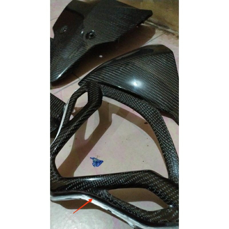 Carbon kevlar paketan  vario 125 old