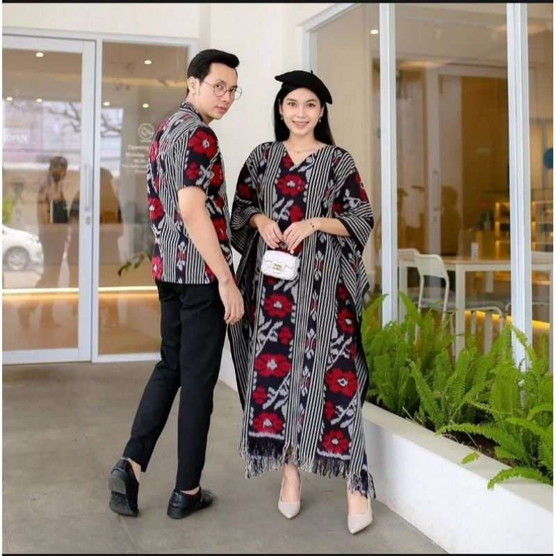 set Couple Baju etnik - Couple Baju Kondangan - Couple Baju Pasangan