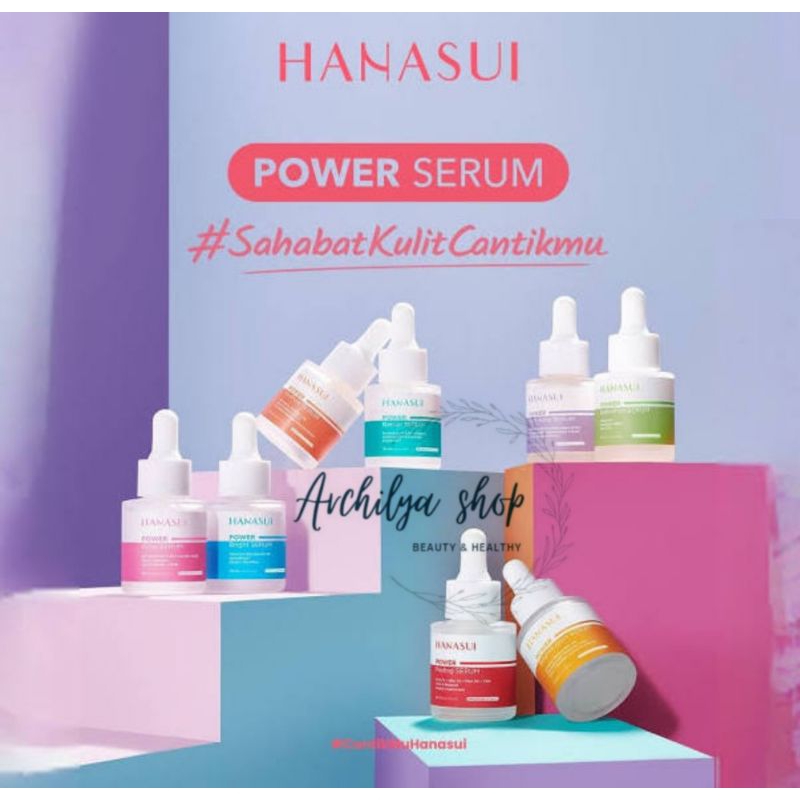 HANASUI Power Bright Serum 20ml Power Serum Wajah