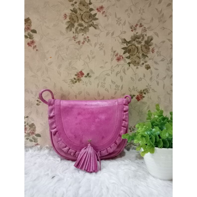 Preloved Sling Nina Ricci Fushia