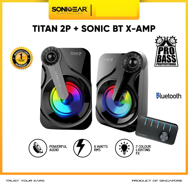 Sonicgear Titan 2 with Multimedia Bluetooth
