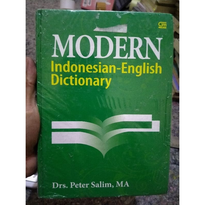 Obral Diskon Buku MODERN INDONESIAN-ENGLISH DICTIONARY

Penyusun: Peter Salim
