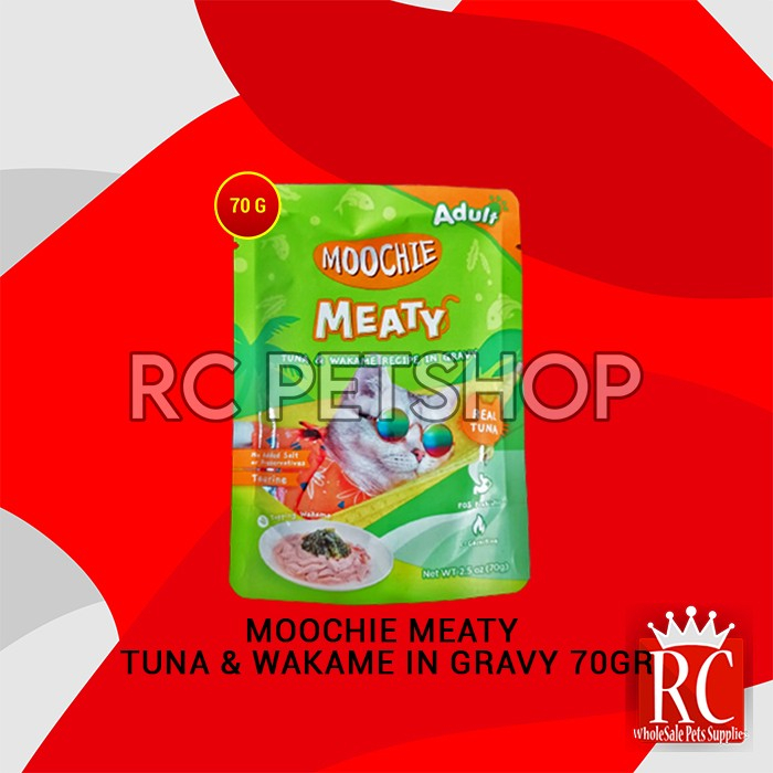 Makanan Basah Kucing Moochie Wet Food Pouch Sachet 70 Gram