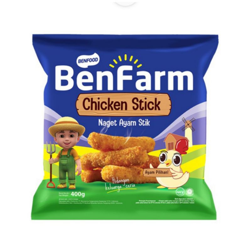 

Benfarm Chicken Nugget Stick 400gr