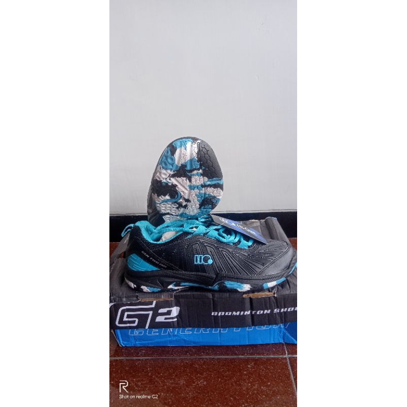 SEPATU BADMINTON HIQUA GEN TWO SHADOW ORIGINAL