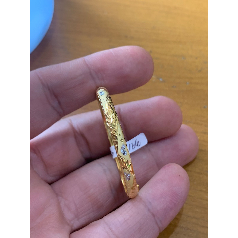 gelang emas asli anak” kadar 700 model mesin