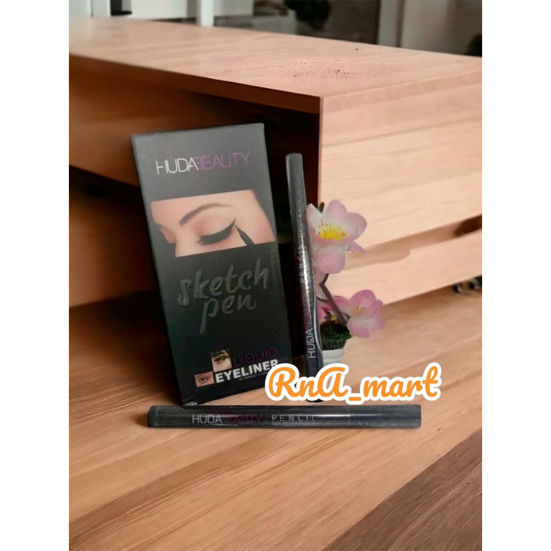 HUDA EYELINER WATER PROOF - PENCIL LINER HUDA BEAUTY