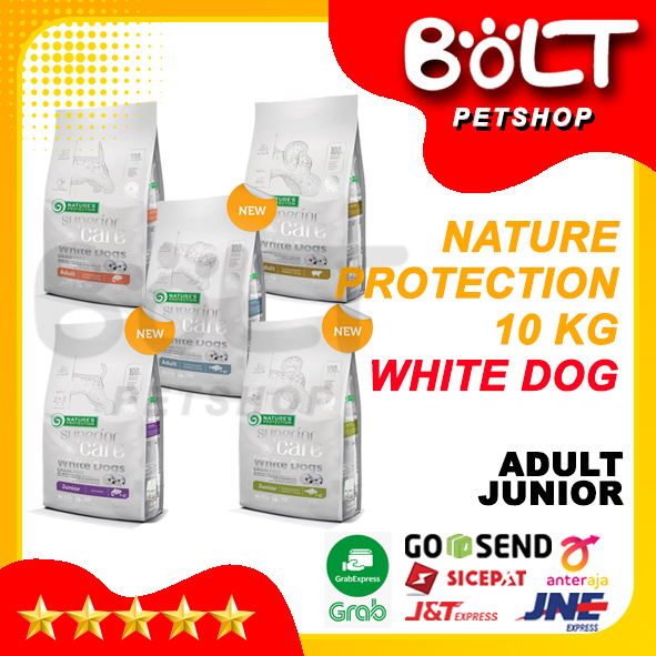 NATURE PROTECTION White Dog 10KG [GRAB - GOJEK]