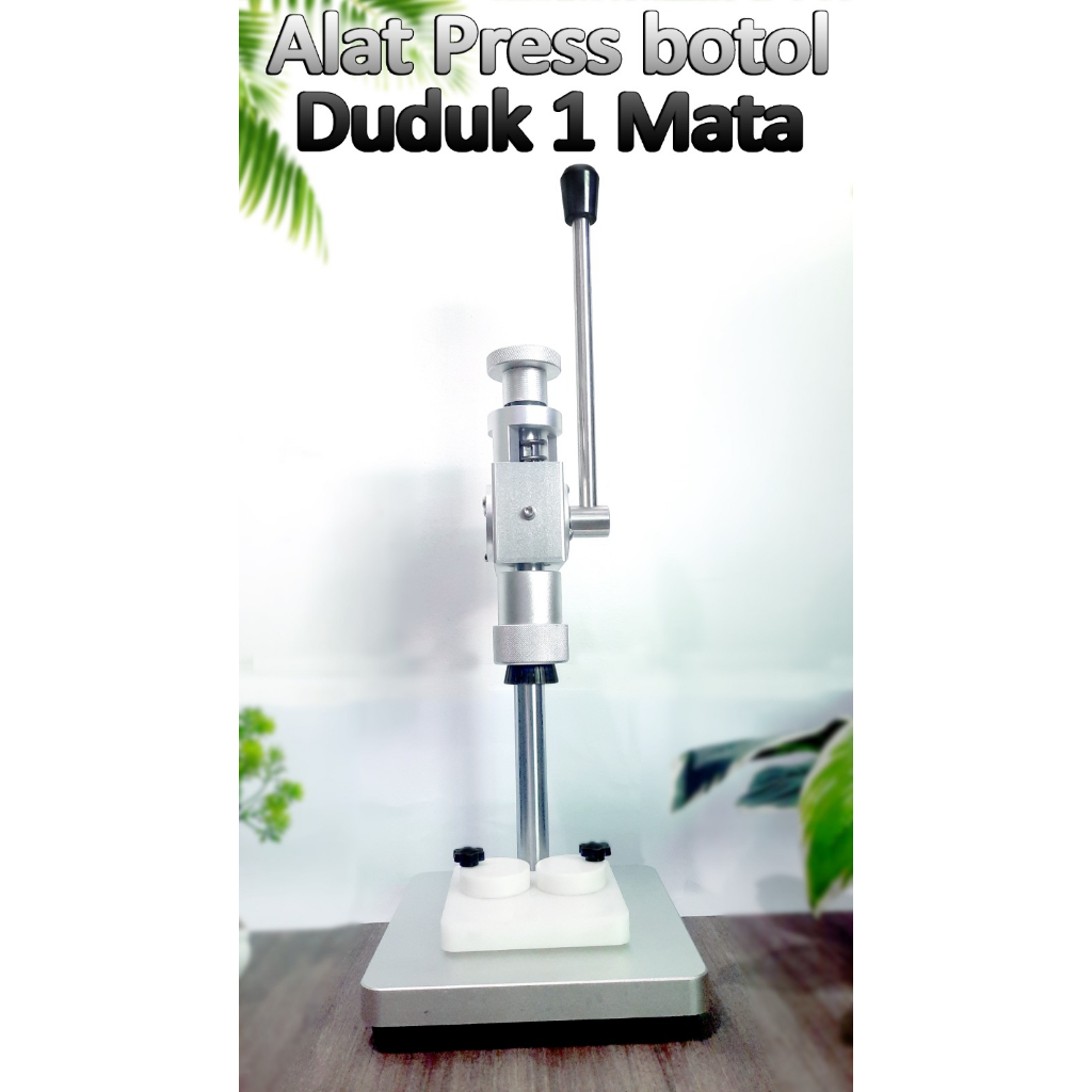 Alat Press duduk 1 mata/Alat Parfum/Alat presan botol 15mm/Praktis