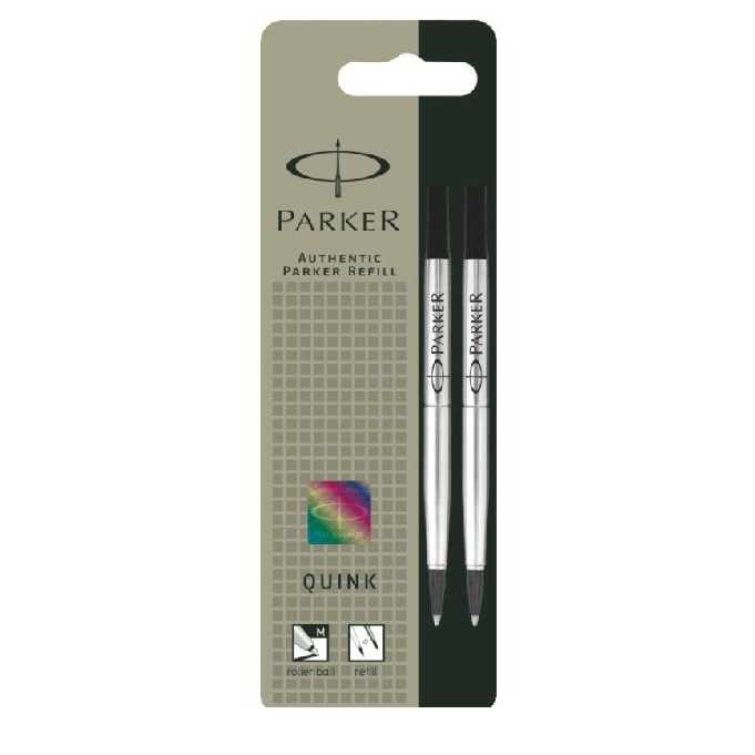 

Gramedia Surabaya - Parker refill Rollerball Black M+1 (isi 2) 8017113