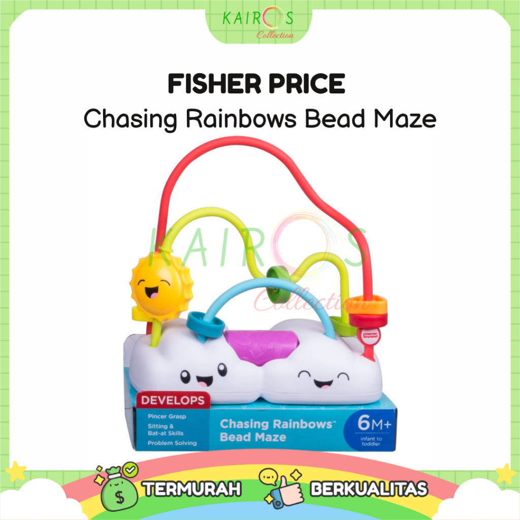 Fisher Price Chasing Rainbows Bead Maze