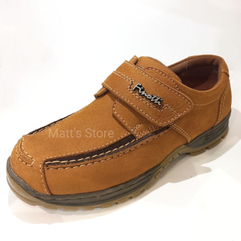 Sepatu kulit asli pria Finotti FN17-02 - 100% original