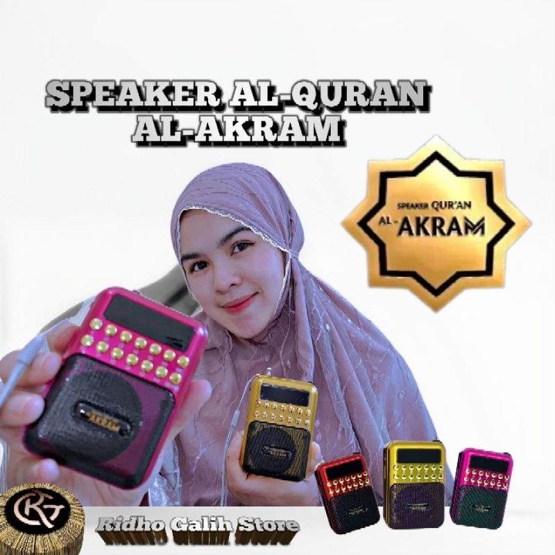 SPEAKER QURAN MUROTTAL AL AKRAM MINI KONTEN LENGKAP