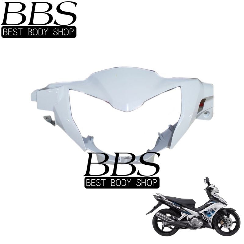 Cover Body Batok Depan Yamaha Jupiter MX New | Bodi Batok Kepala Depan Jupiter MX New Warna Putih