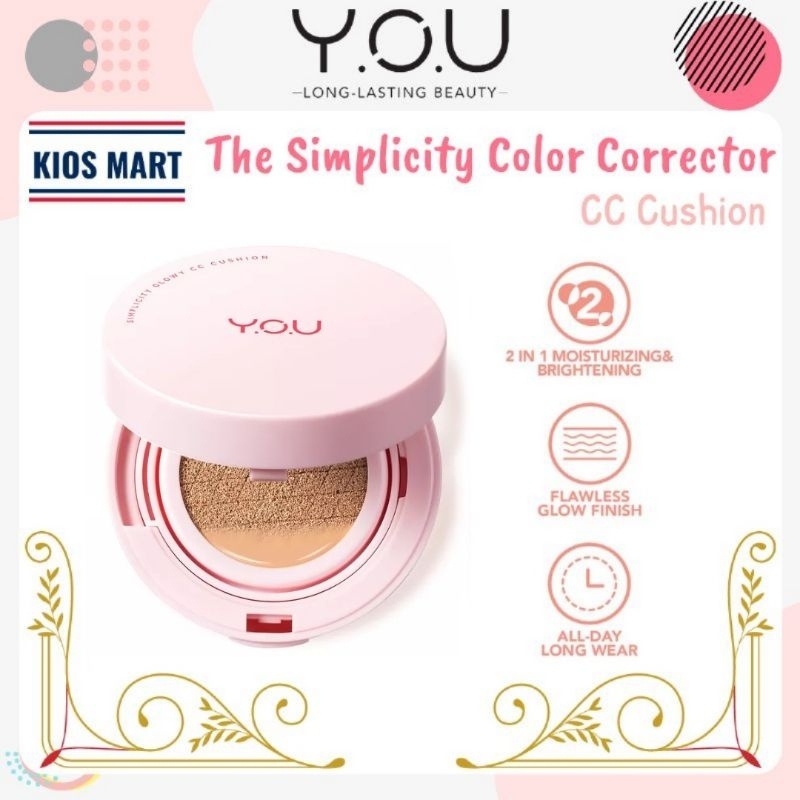 Kosmetik You The Simplicity Color Corrector CC Cushion