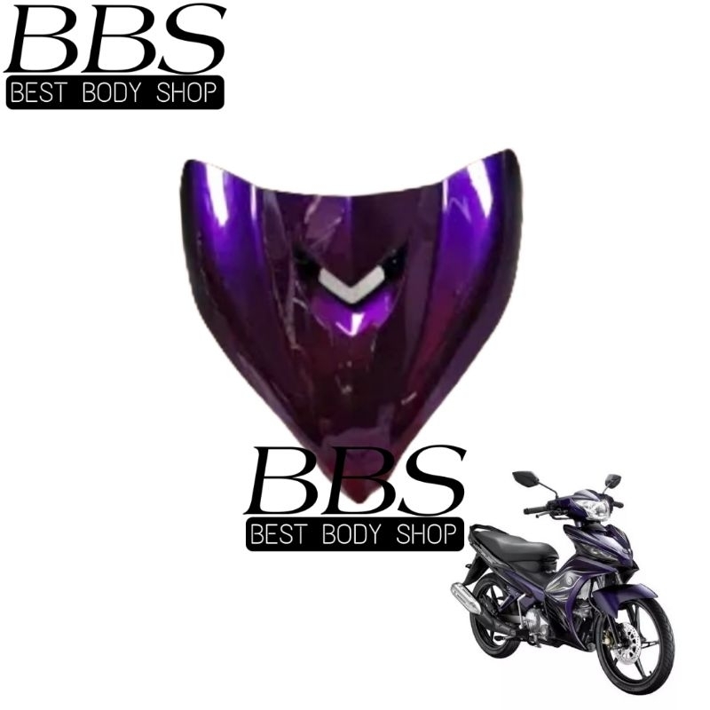 Cover Body Dasi Depan Yamaha Jupiter MX New | Bodi Tameng Dada Depan Jupiter MX New Warna Ungu