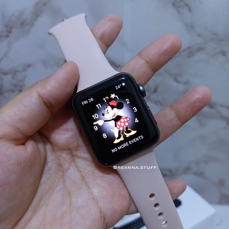 apple watch series 3 nike second