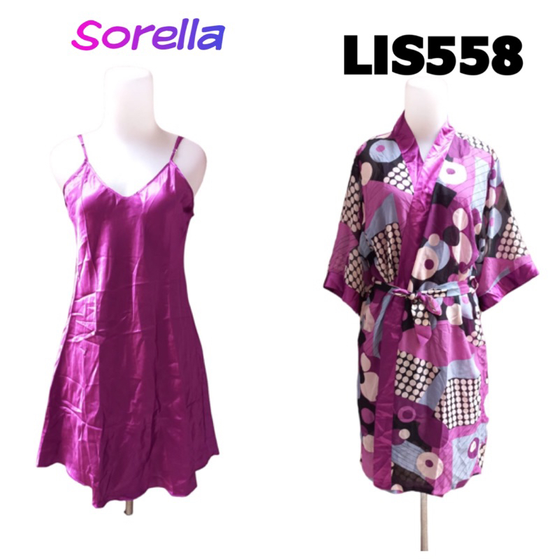 LIS558 lingerie sorella kimono L