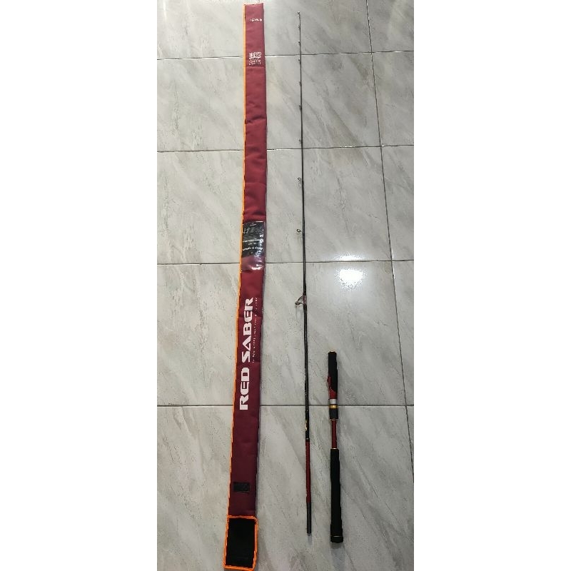 Joran Tridentech Red Saber light Cast and Jig Game