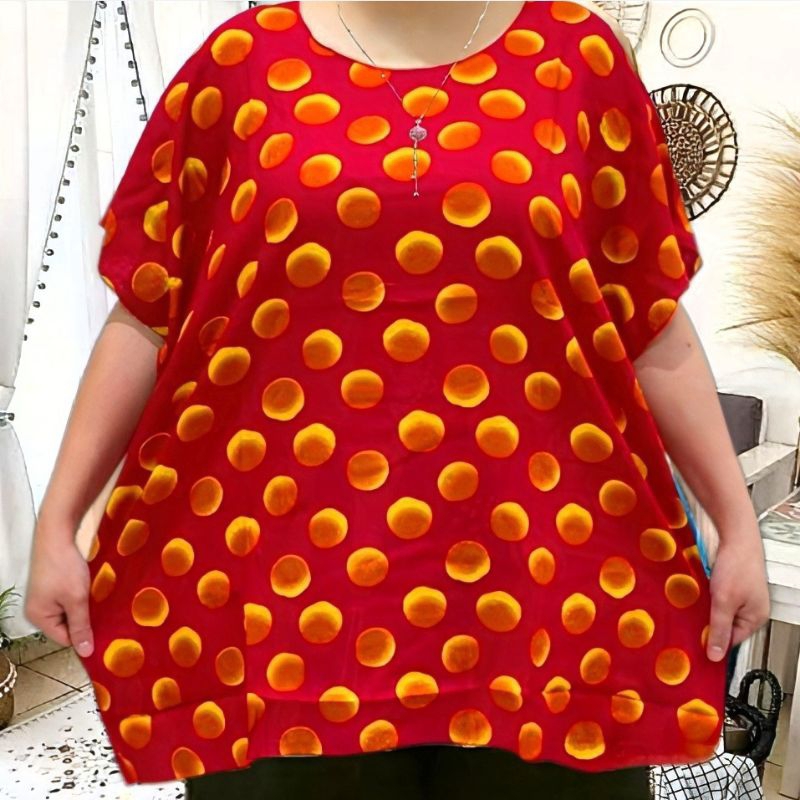 DISCOUNT!!! PROMO!!! BLOUSE JUMBO ATASAN JUMBO BAJU JUMBO BAJU BIG SIZE ATASAN BIG SIZE WANITA/CEWEK SIZE JUMBO LD 143 CM MUAT BERAT BADAN 100 KG KEATAS BAHAN RAYON BERKWALITAS HALUS, LEMBUT DAN ADEM