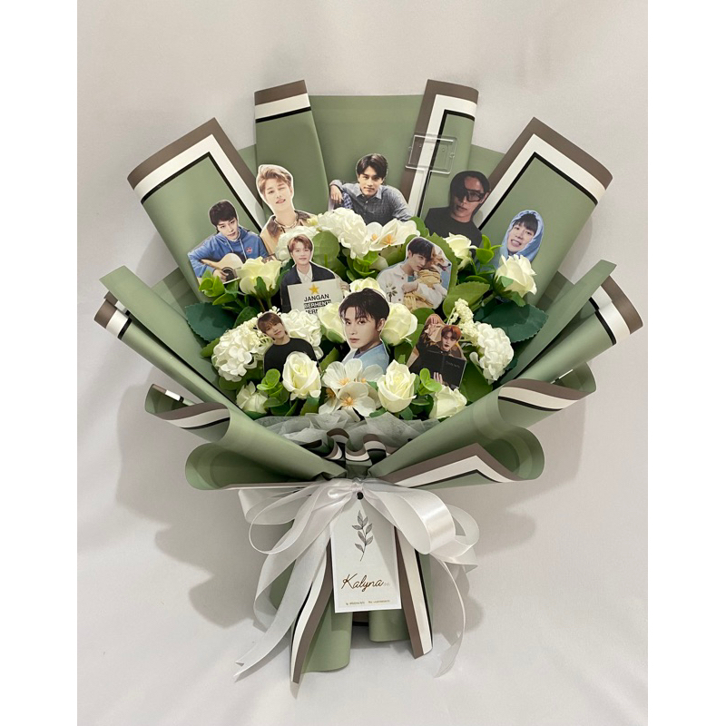 Flower &amp; Cutting Photo Bouquet / Foto buket / Buket bunga