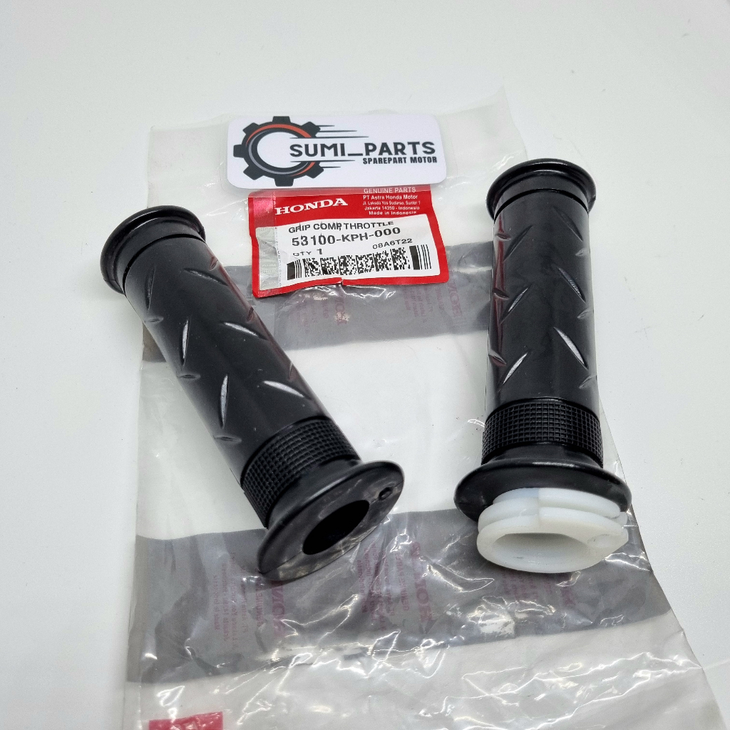 Hand grip Handgrip 1 set Kanan Kiri Honda Supra X125 - Kharisma - Supra - Fit - Supra X125