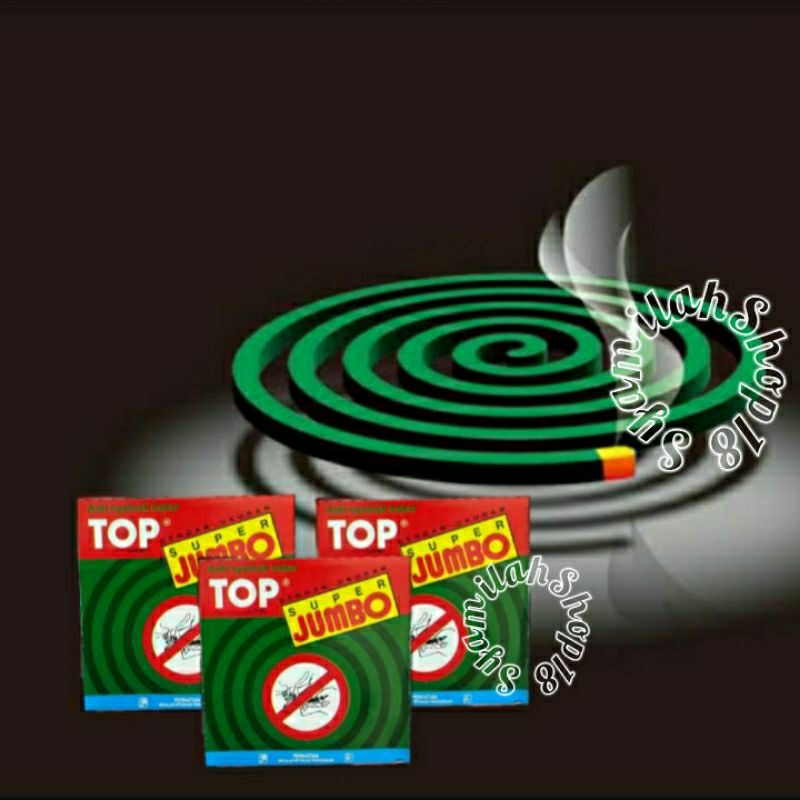 OBAT NYAMUK BAKAR TOP SUPER JUMBO ONE TOP - 5 KEPING