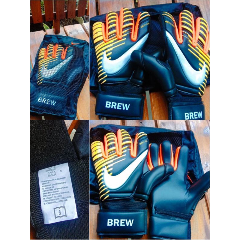 sarung tangan kiper Nike sgt laser goalkeeper (BARU)