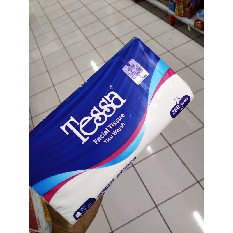 TESSA SOFTPACK TISSUE WAJAH 260SHEETS