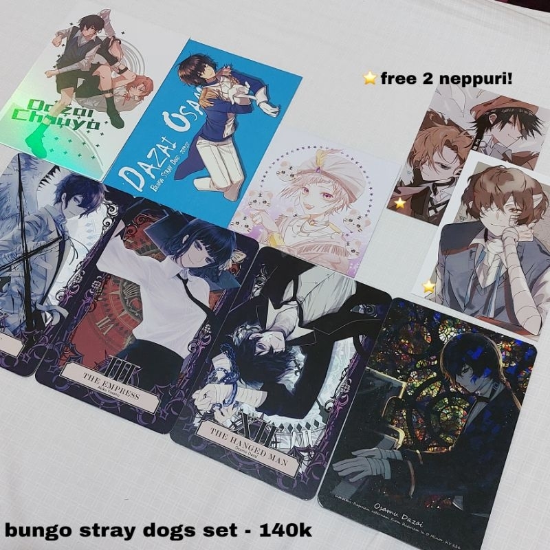 

postcard / artprint / cardtag bsd bungo stray dogs