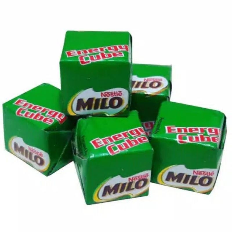 Milo Cube Coklat PER PCS Milo Candy Cube Milo Coklat Bonbon Milo Permen Milo Viral
