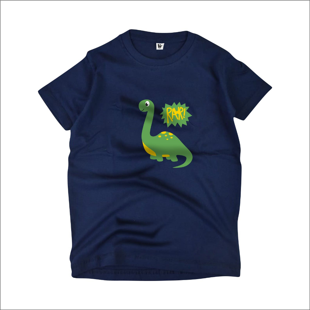 [Bayar di tempat] Kaos Anak Distro Brand Premium / Kaos Anak usia 1-6 tahun Distro Dino2