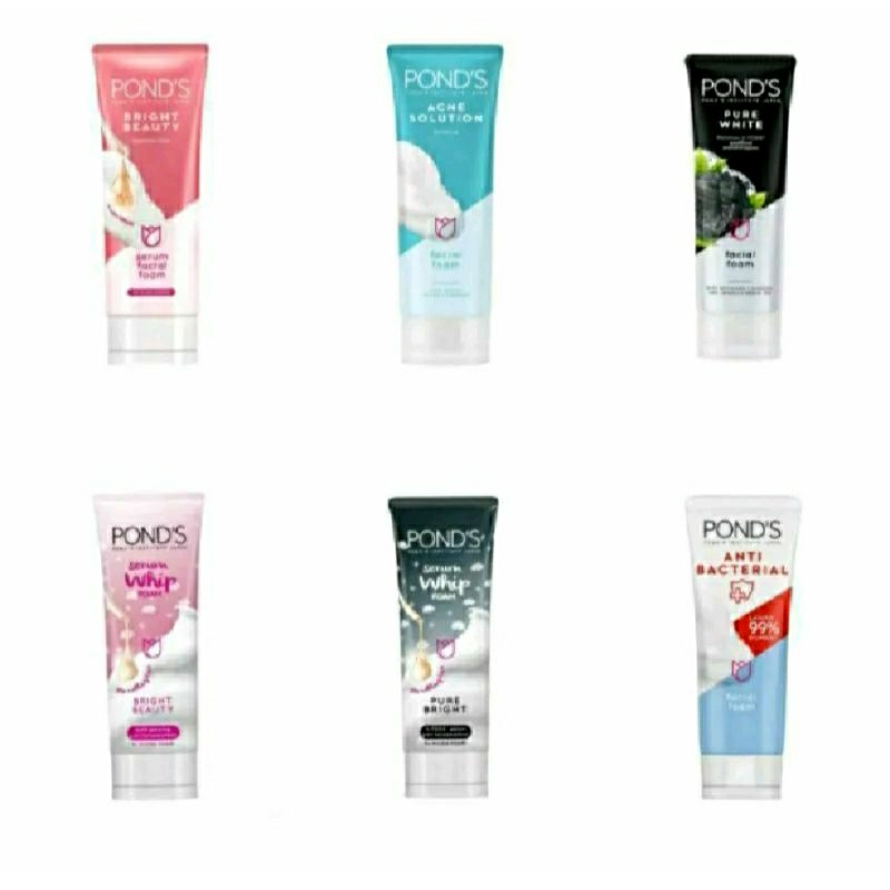 PONDS FACIAL FOAM/PONDS SABUN MUKA 100GR