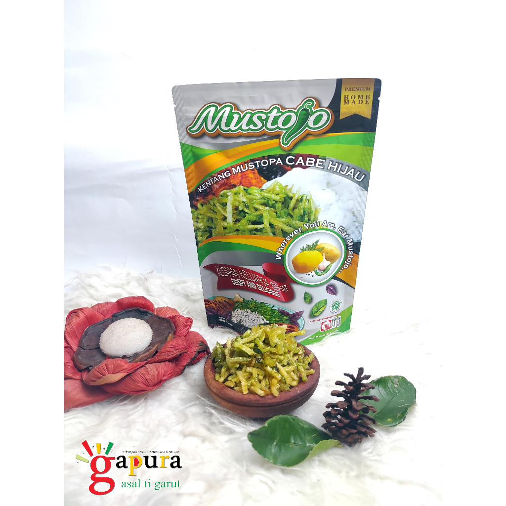 

kentang mustofa cabe hijau MUSTOJO/oleh-oleh garut/khas garut