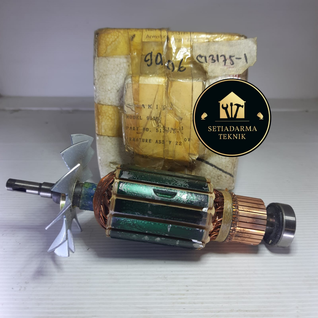 ARMATURE MAKITA 9006 ORIGINAL // ANGKER MAKITA 9006 ORI PN: 513175-1
