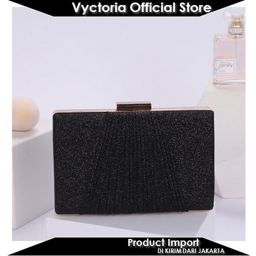 (COD) Vyctoria VOS12005 Tas Pesta Import Fashion Tali Rantai Selempang GT1981 JT12005 1981 12005