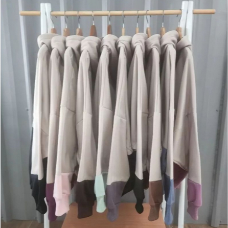 Hoodie Oversize XXXL Kombinasi BATWING 2 TONE Combie Oversize Xxxl - Hoodie Oversize - Sweater Hoodie Big Size Korean Style
