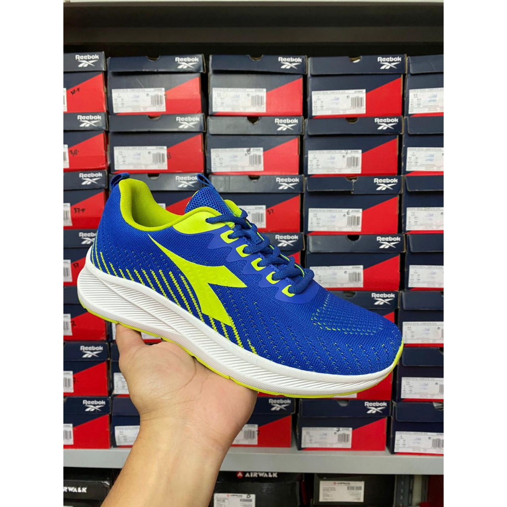 Sepatu Running Diadora Ferrrero Blue Men's Shoes Original