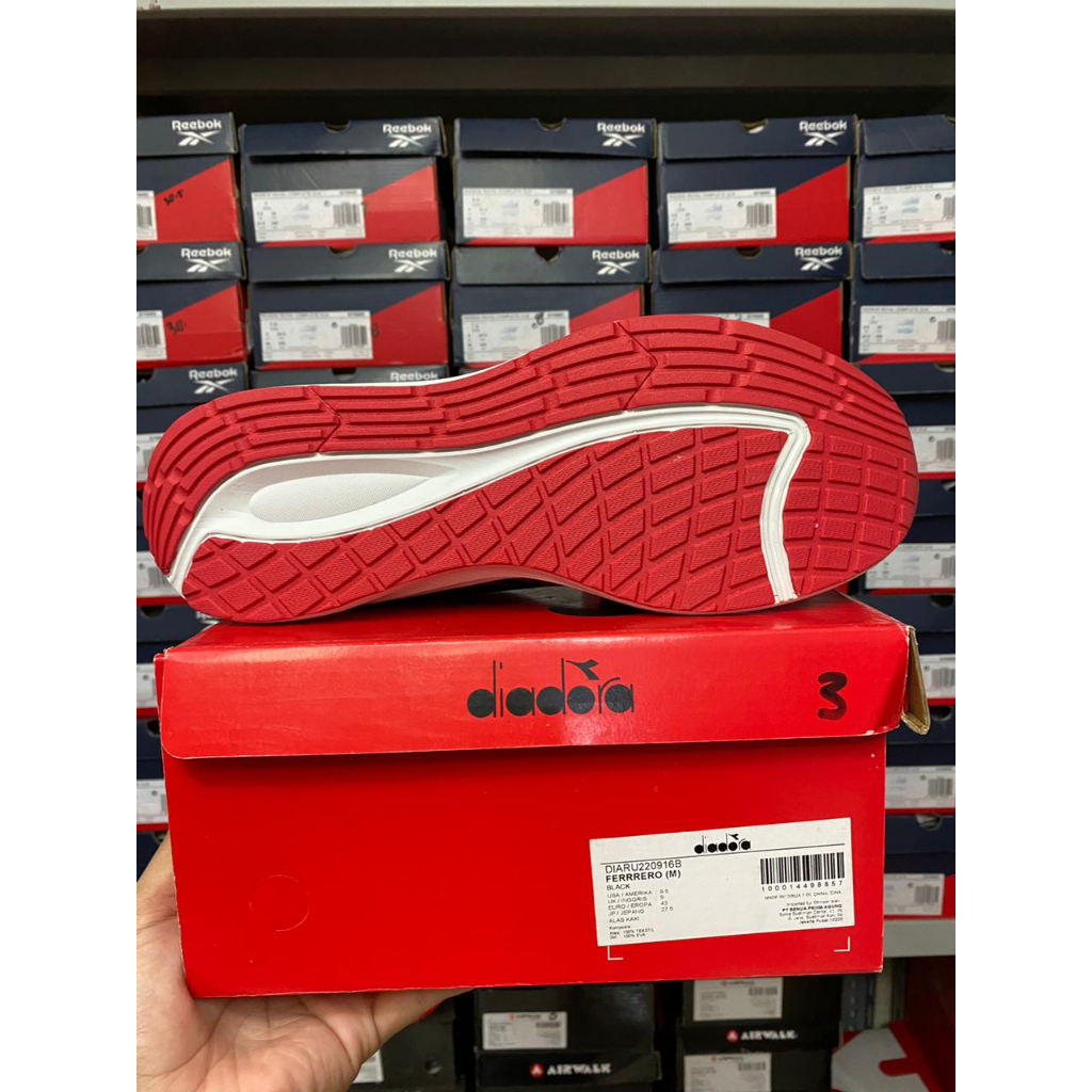 Diadora Ferrrero Black Men's Shoes Original Sale