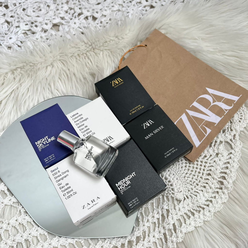 [Ori Segel] Zara Eau De Parfum  Man 30 ml - FREE paperbag Minyak Wangi Tahan Lama