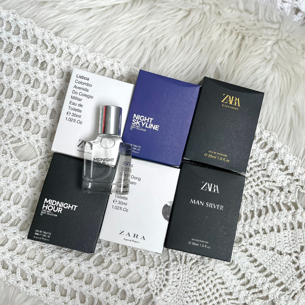 [Ori Segel] Zara Eau De Parfum  Man 30 ml - FREE paperbag Minyak Wangi Tahan Lama