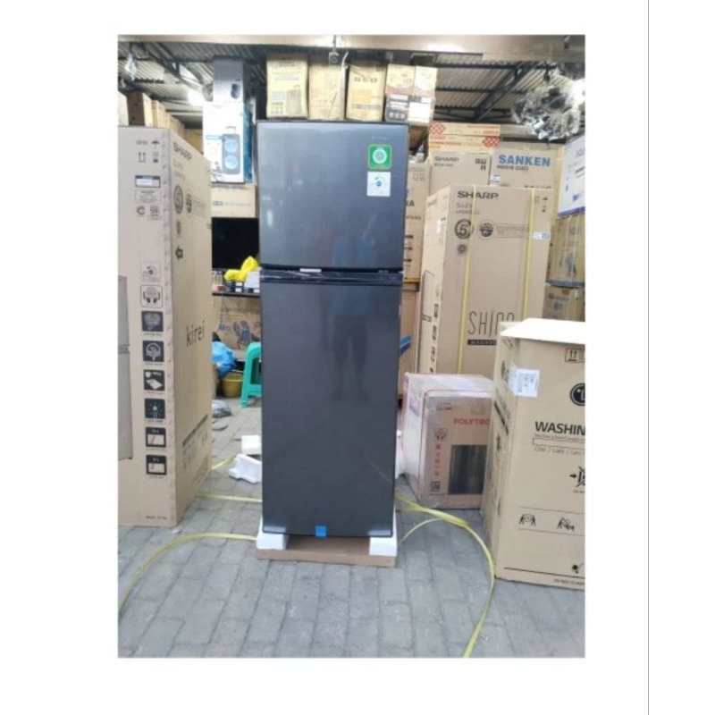 KULKAS SHARP 2 PINTU TINGGI 316MNHS KULKAS 2 PINTU SHARP 316 MMNHS KULKAS PINTU 2 SHARP TERBARU KULK